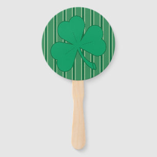 Fun and Fancy Shamrock Hand Fan
