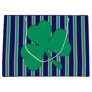 Fun and Fancy Shamrock Large Gift Bag