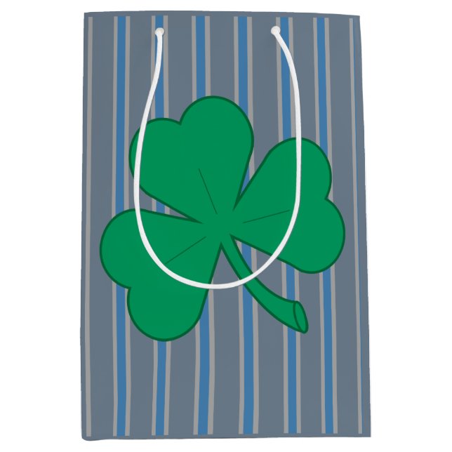 Fun and Fancy Shamrock Medium Gift Bag (Front)