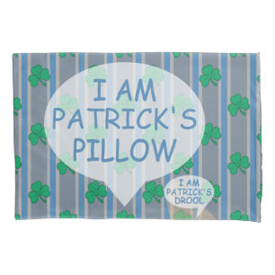 Fun and Fancy Shamrock Pillowcase