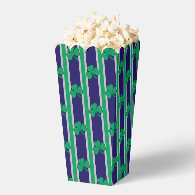 Fun and Fancy Shamrock Popcorn Favour Box (Popped)