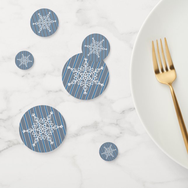 Fun and Fancy Snowflake Confetti (Group)