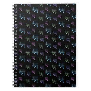 Fun and Fancy Ukulele Tuning Song Music Note Notebook