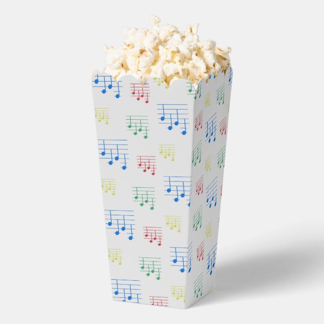 Fun and Fancy Ukulele Tuning Song Music Popcorn Favour Box (Popped)