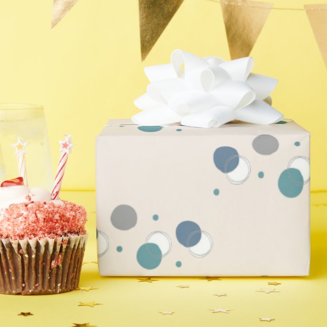 Fun and Festive Dots Wrapping Paper (Birthday Party)