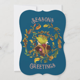 Fun and festive Seasons Greeting Holiday Card