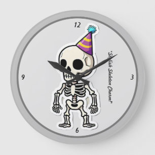"Fun and Frightful" Large Clock