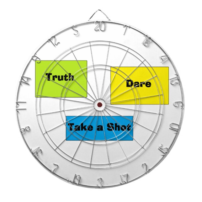 "Fun and Games" Dartboard (Front)