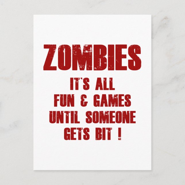 Fun And Games Postcard (Front)