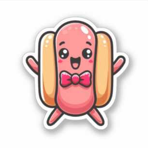 Fun and Playful hotdog