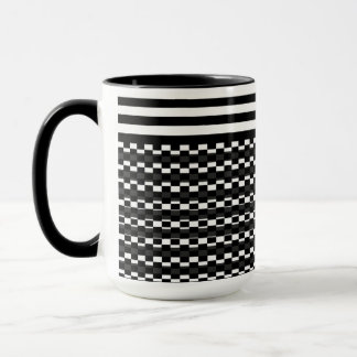 Fun and Pretty Black and White  Mug