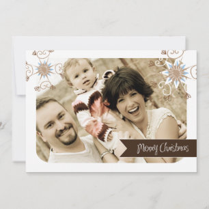 Fun and Whimsical Christmas Photo Card (5x7)