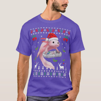Fun Aolotl Gamer Aolotl Lover Ugly Christmas Sweat T-Shirt