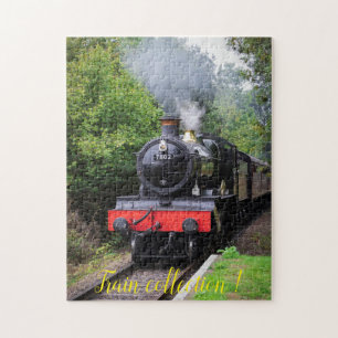 Fun Art Train Picture Family Jigsaw Puzzle
