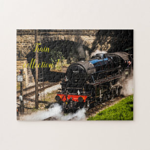Fun Art Train Picture Family Jigsaw Puzzle