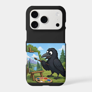 Fun Artist Crow Painting Landscape art