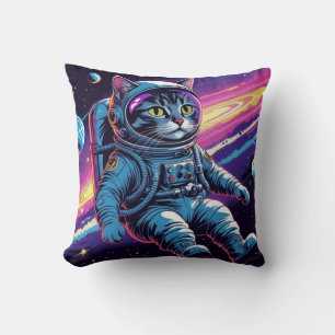 Fun Astronaut Cat - Meowt of This World Cushion