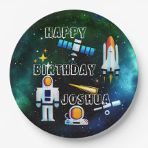 Fun Astronaut Collage Birthday Personalised