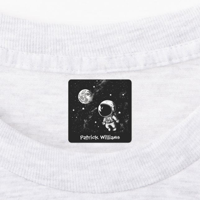 Fun Astronaut In Space (Affixed)