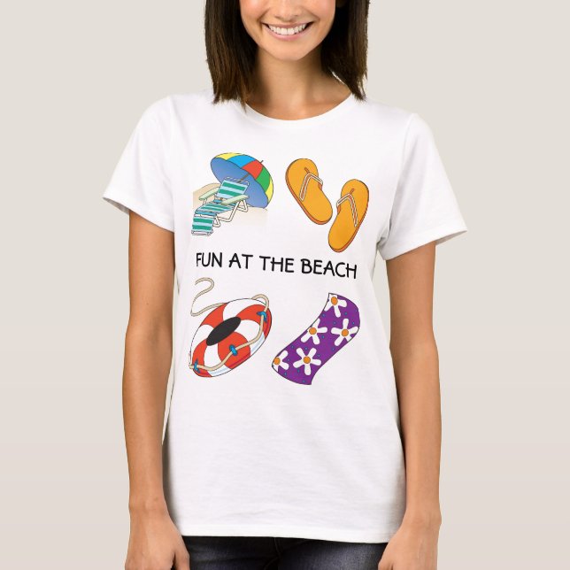 Fun at the Beach T-Shirt (Front)