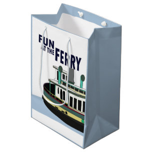 Fun At The Ferry Boat Travel Medium Gift Bag