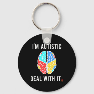 Fun Autism Awareness Gift For Autistic People With Key Ring