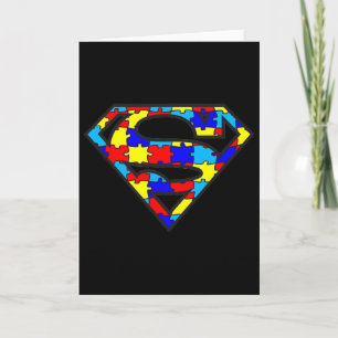 Fun Autism Awareness Superhero Card
