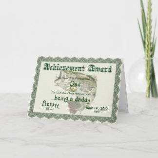 Fun Award Father's Day Card