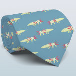Fun Axolotl Tie<br><div class="desc">A fun axolotl salamander design. Change the background colour in the design tool to customise. Original art by Nic Squirrell.</div>