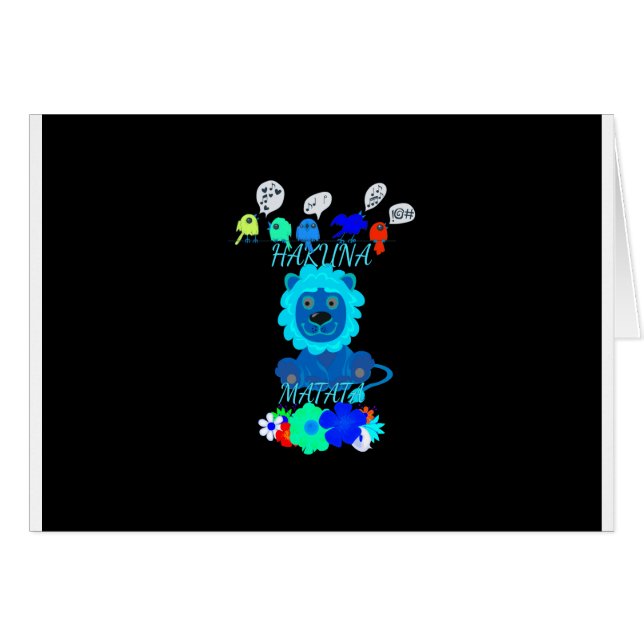  Fun Baby Lion Simba Kenya Mara Safari (Front Horizontal)