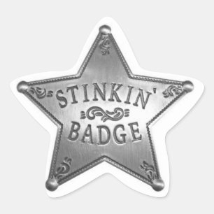 Fun Badge Star Sticker