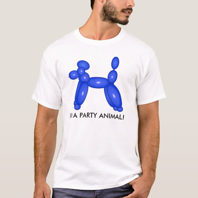Fun Balloon Animal T-Shirt (Front)