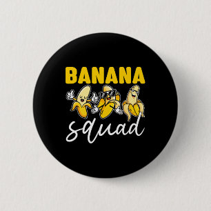 Fun BANANA SQUAD That’s Bananas Halloween Costume 6 Cm Round Badge