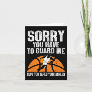 Fun Basketball For Men Women Sports Game Basketbal Card