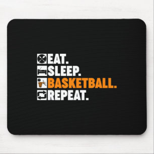 Fun Basketball for Men Women Team Sport Basketball Mouse Mat