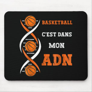 Fun Basketball Its In My Dna Basketball Mouse Mat