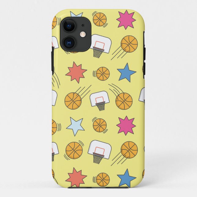 Fun basketball pattern Case-Mate iPhone case (Back)