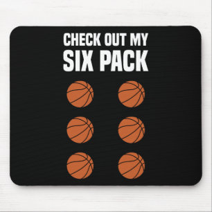 Fun Basketball Six Pack Basketball Player Mouse Mat