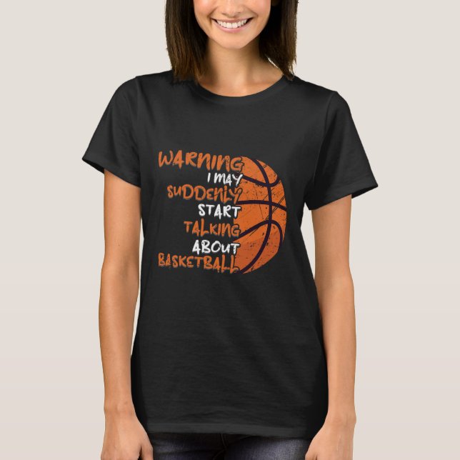 Fun Basketball top  Basketball Lover (Front)