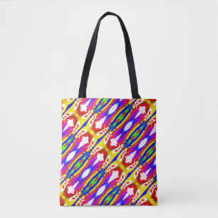 Fun beach fashion tote bag