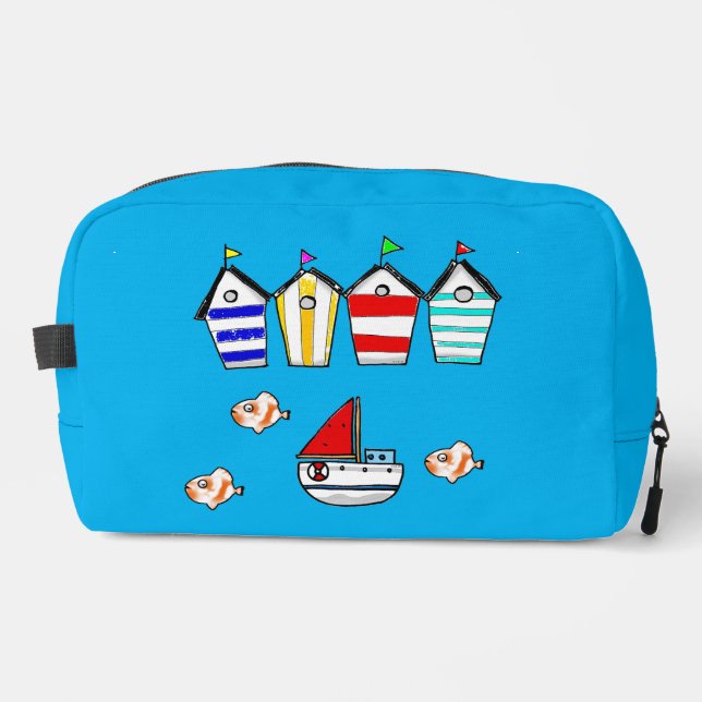 fun beach house & sea boat dopp kit (Front)