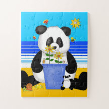 Fun Beach panda bear kids