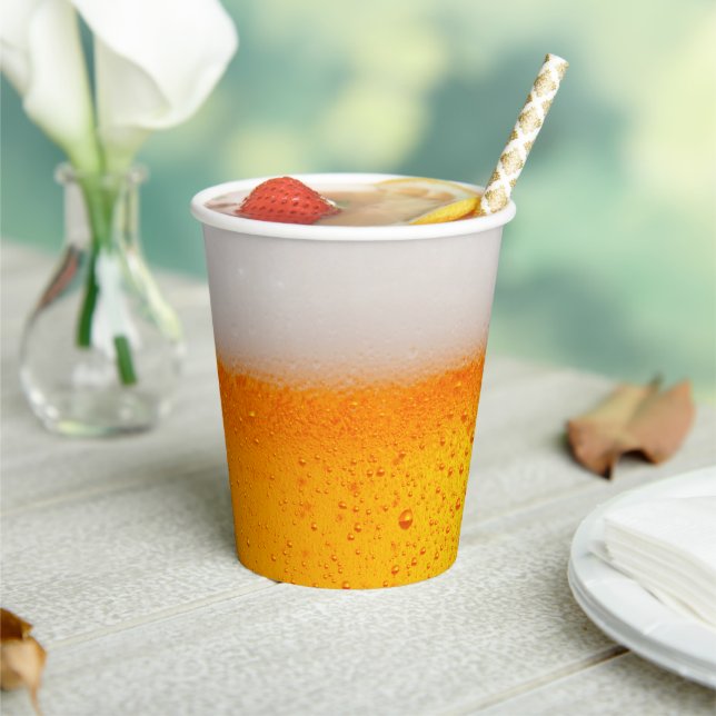  Fun Beer Brewery drinking happy hour Party Paper Cups (Insitu)