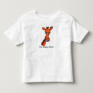 Fun Begins Here Toddler T-Shirt