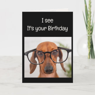 Fun Best Doggone Birthday Ever Dog Animal Humour Card