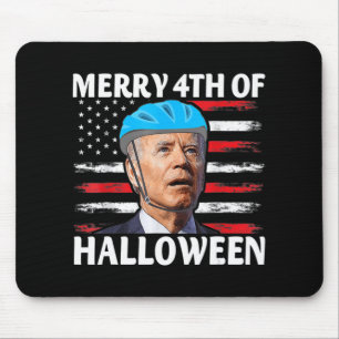 Fun Biden Dazed Merry th July Happy Halloween Bide Mouse Mat