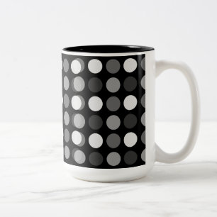 Fun Big Dots Two-Tone Coffee Mug