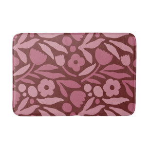 Fun Big Flower Bold Colour Bath Mat