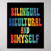 Fun Bilingual Bicultural And Bimyself ASL Deaf Awa