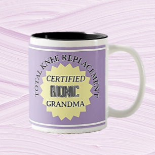 Fun! Bionic Knee Replacement Mug